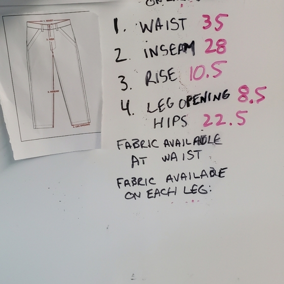 Meyer Men's Pants Chino Casual Gray Stretch Cotton Flat Front Straight Sz 35x28 - Picture 12 of 12